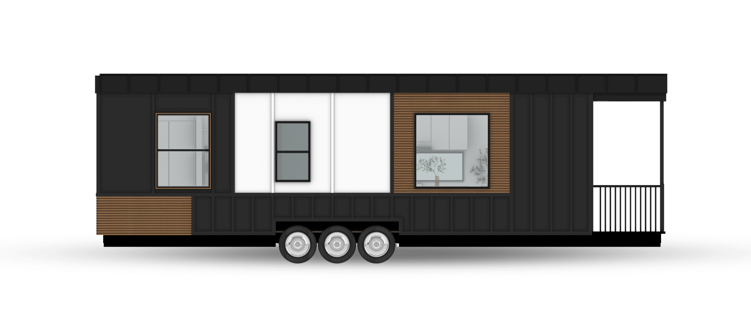 Clever One Bedroom tiny home